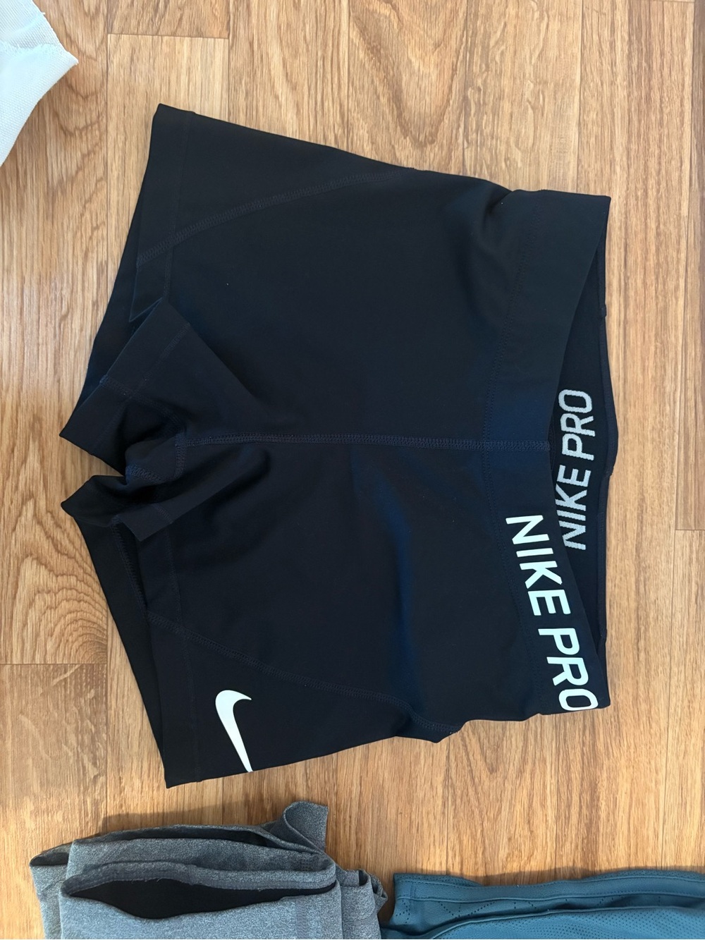 Nike Women's Athletic Shorts Pack - Black, Gray, Teal - Picture 2 of 11